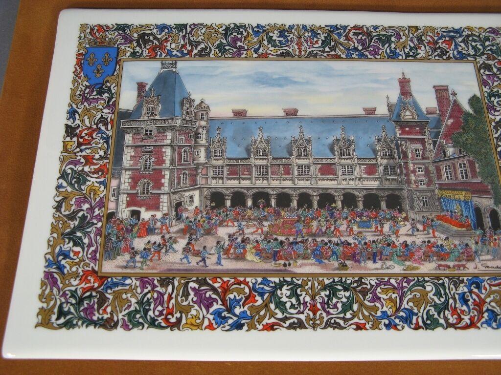 Placa de porcelana en miniatura 