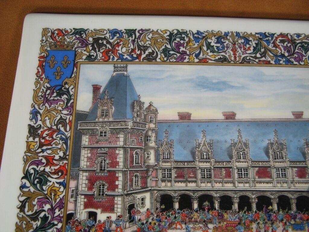 Placa de porcelana en miniatura 