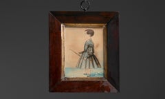 Miniature Portrait of Child, England circa 1830