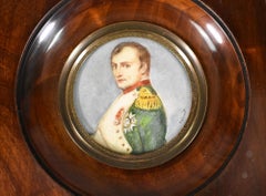 Portrait miniature de Napoléon signé par Prévost