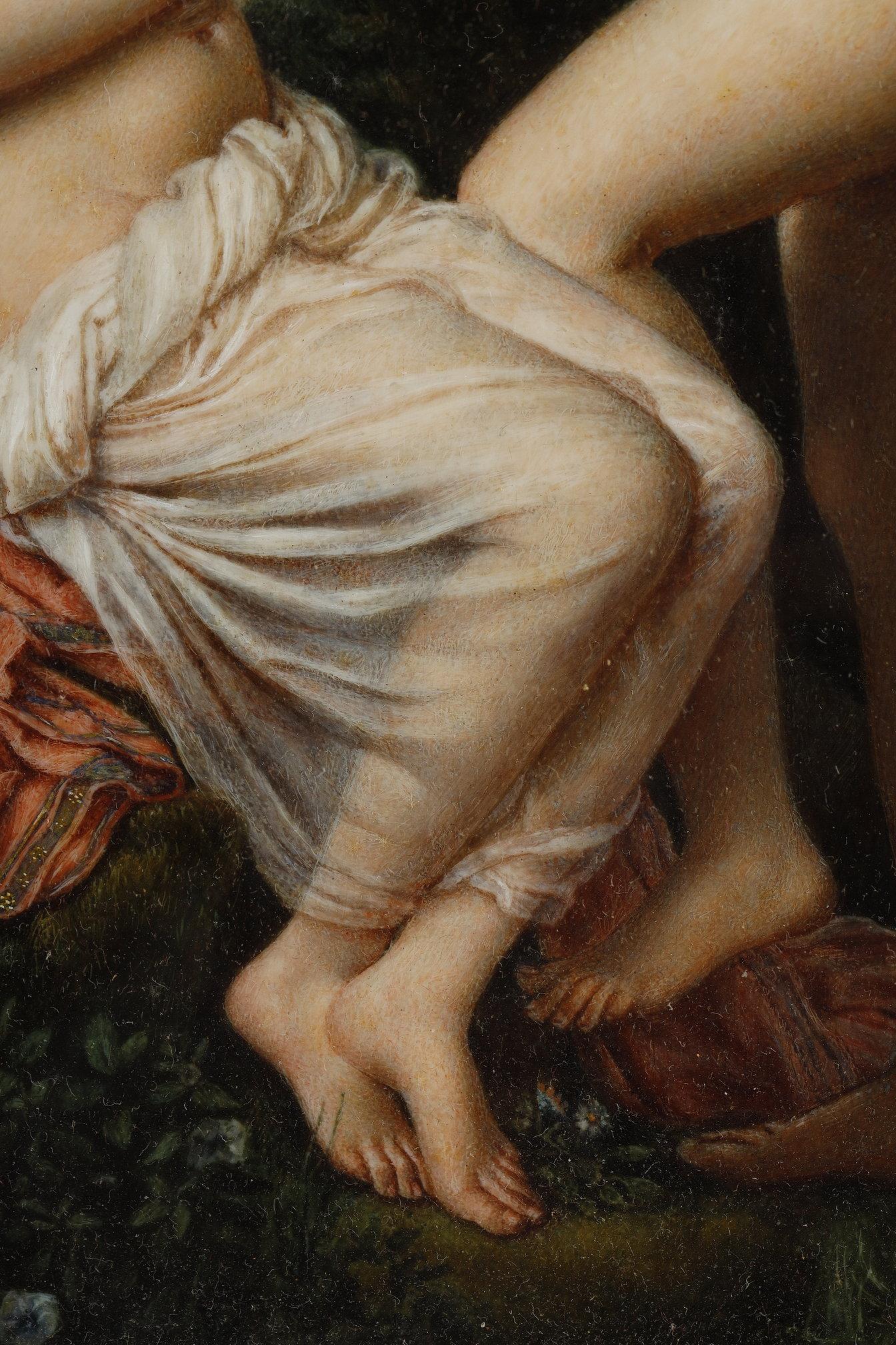 Miniature Psyché et Amour d'après François Gérard (1770-1837) en vente 1