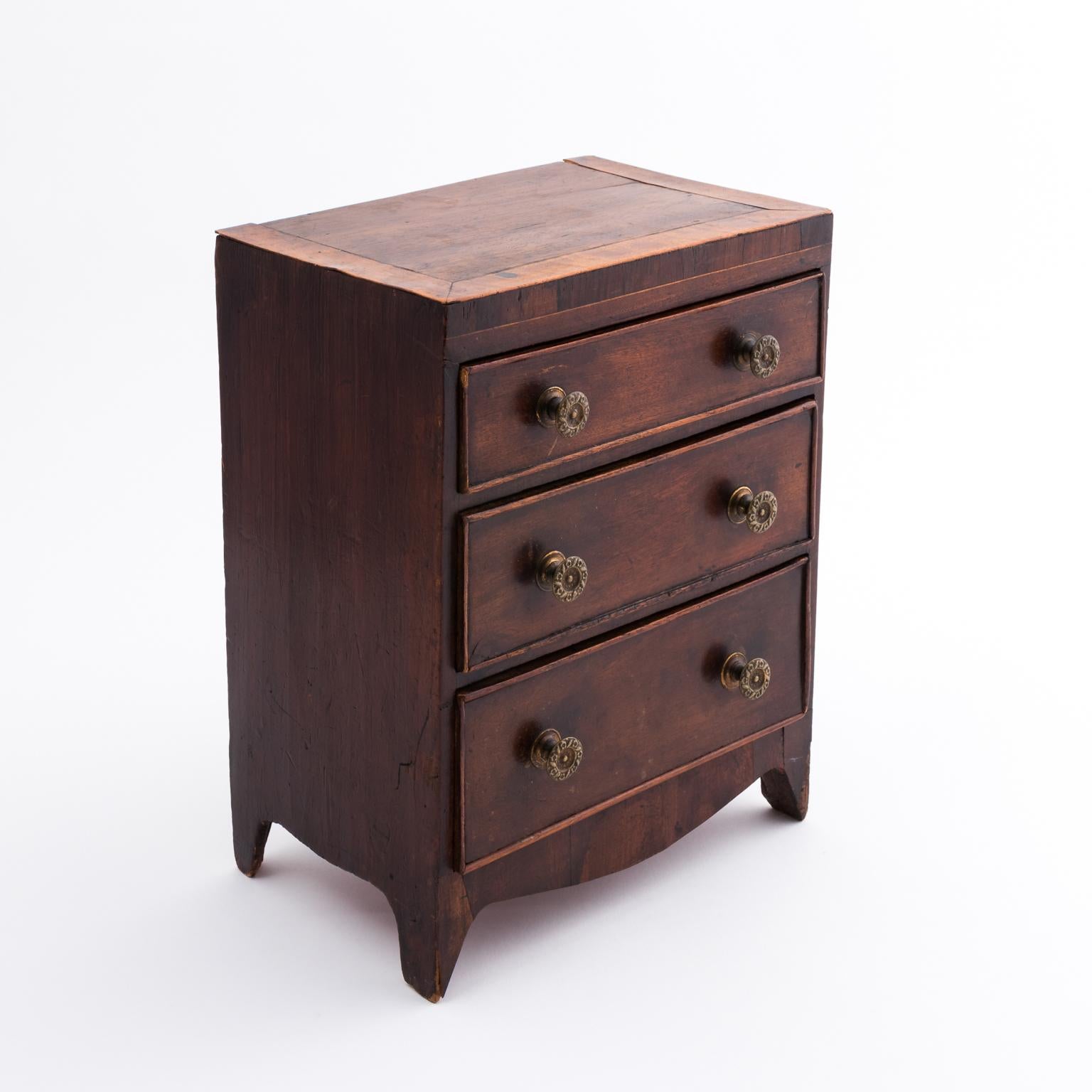 Miniature Regency Chest of Drawers 3