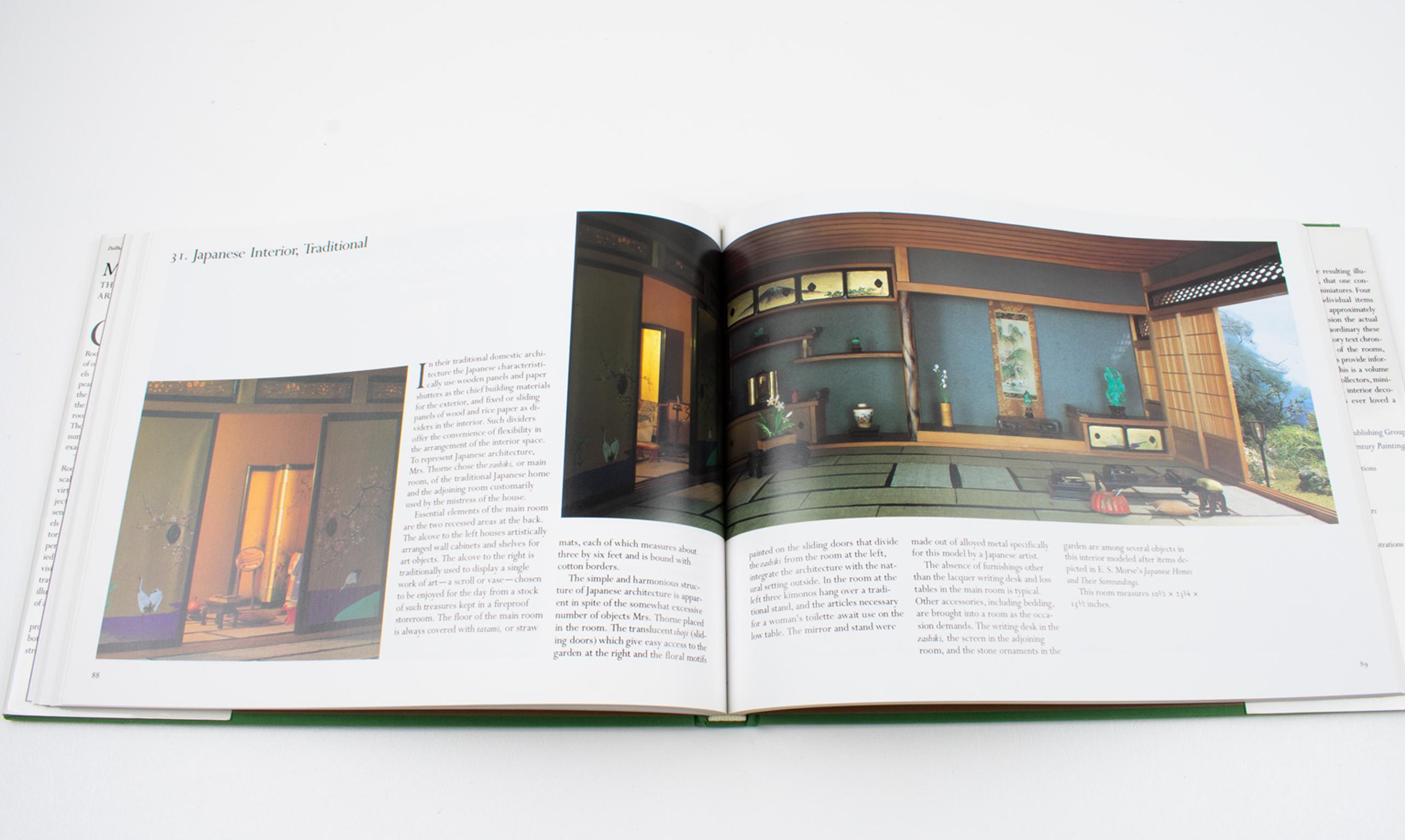 Miniature Rooms Book, The Thorne Rooms at the Art Institute of Chicago, 1983 In Good Condition For Sale In Atlanta, GA
