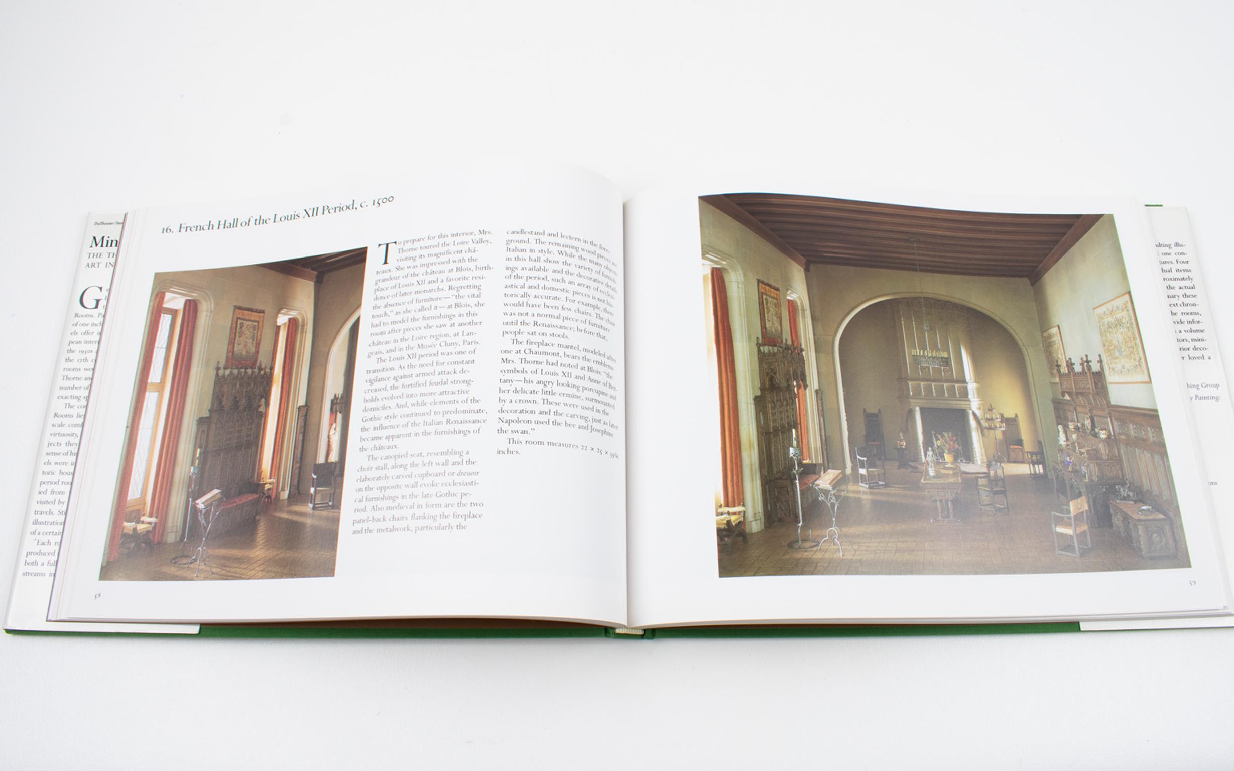 Miniature Rooms Book, The Thorne Rooms at the Art Institute of Chicago, 1983 For Sale 1