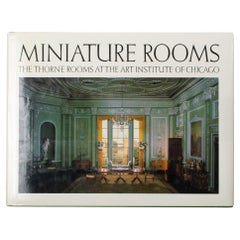 Retro Miniature Rooms Book, The Thorne Rooms at the Art Institute of Chicago, 1983