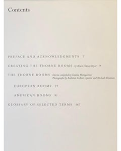 Miniature Rooms, the Thorne Rooms at the Art Institute of Chicago