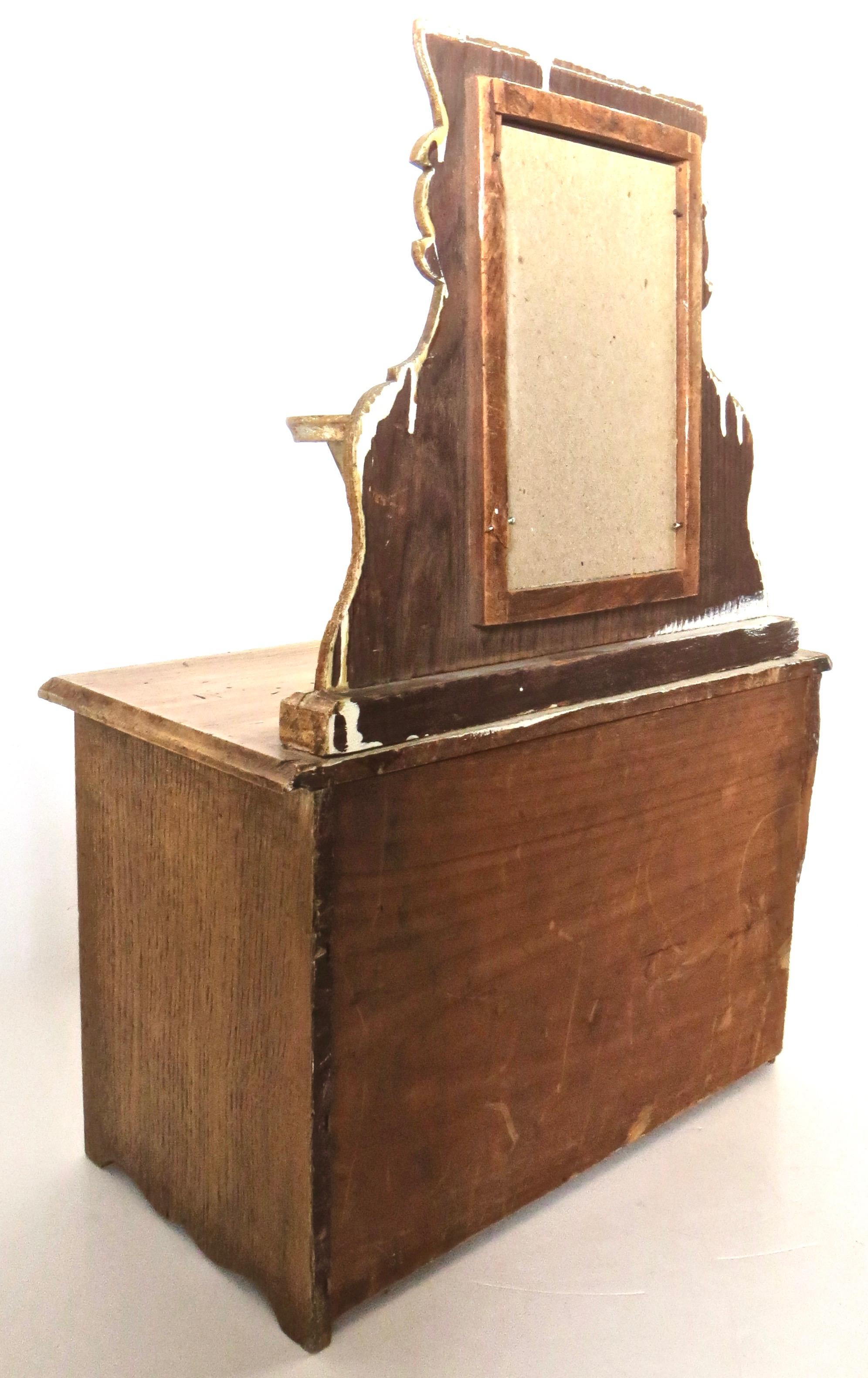 Viktorianische Miniatur-Bürokommode eines Verkäufers, amerikanisch, um 1890 im Zustand „Gut“ im Angebot in Incline Village, NV