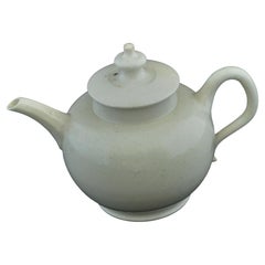 Miniature Salt Glaze teapot, English, circa 1760