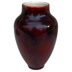 Vase Miniature Sang de Boeuf Sèvres, Circa 1900