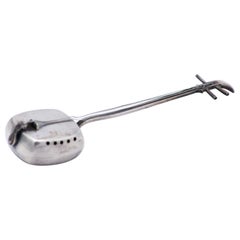 Miniature silver banjo
