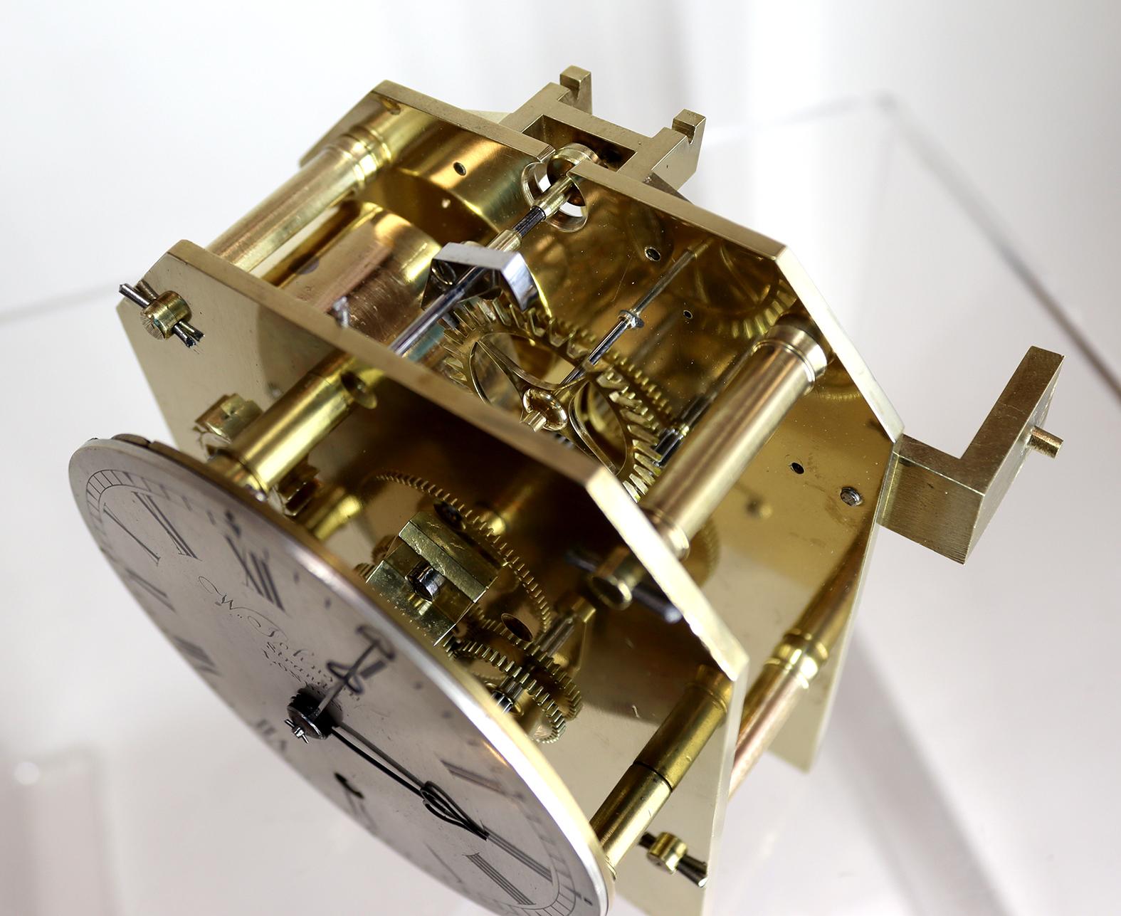 Horloge miniature à fusée simple de William Johnstone, Strand, Londres en vente 6