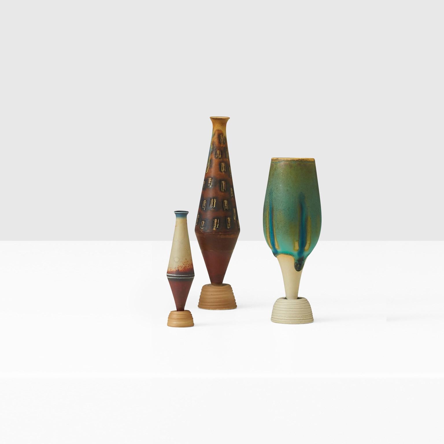 Mid-Century Modern Miniature Spirea Vase by Wilhelm Kage For Sale