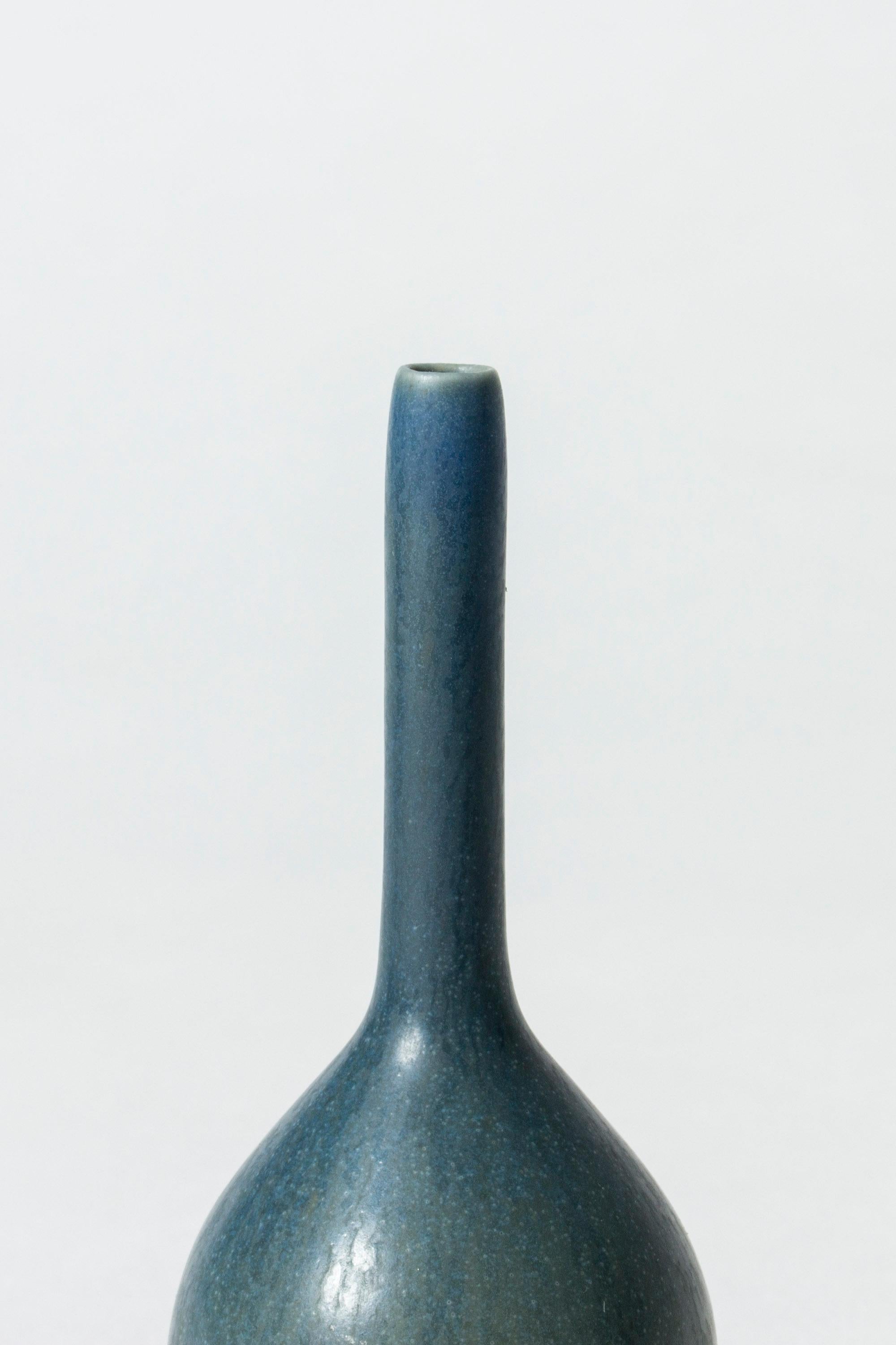 Scandinavian Modern Miniature Stoneware Vase by Berndt Friberg for Gustavsberg, Sweden, 1950s