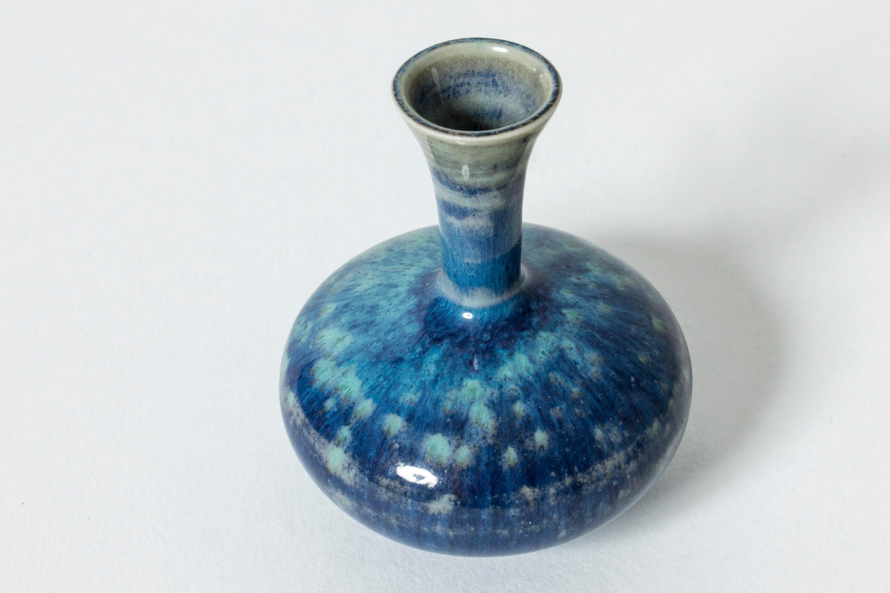 Swedish Miniature Stoneware Vase by Berndt Friberg for Gustavsberg, Sweden, 1970s