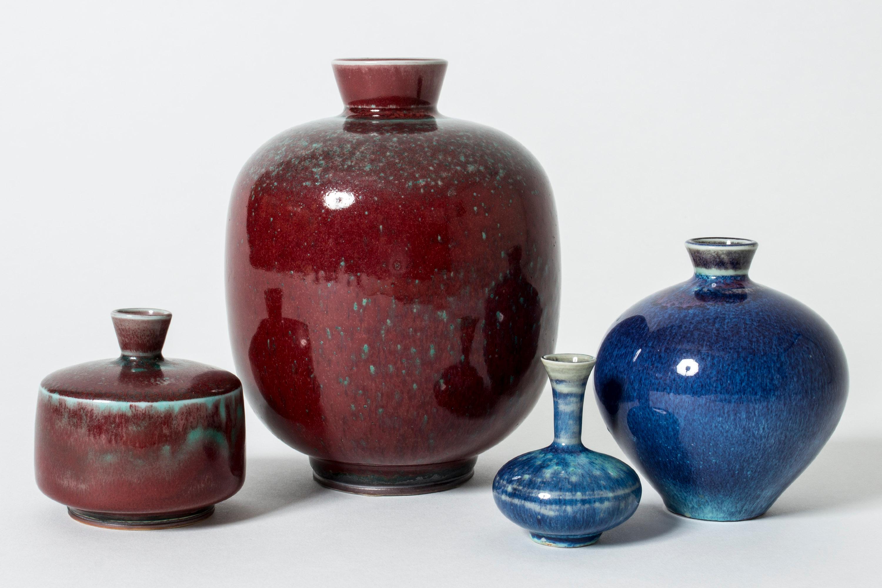 Miniature Stoneware Vase by Berndt Friberg for Gustavsberg, Sweden, 1970s 2