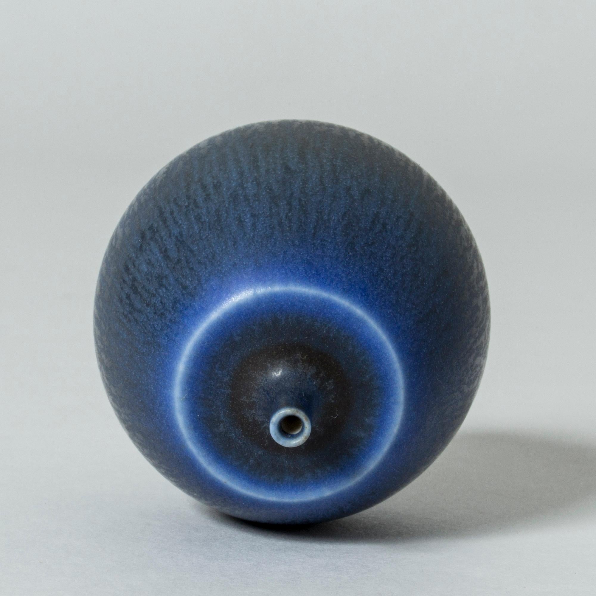 Swedish Miniature Stoneware Vase by Berndt Friberg