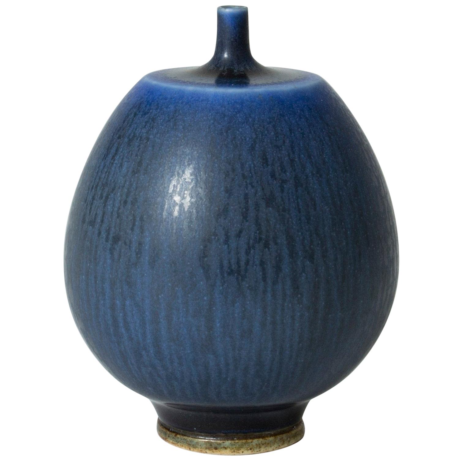Miniature Stoneware Vase by Berndt Friberg