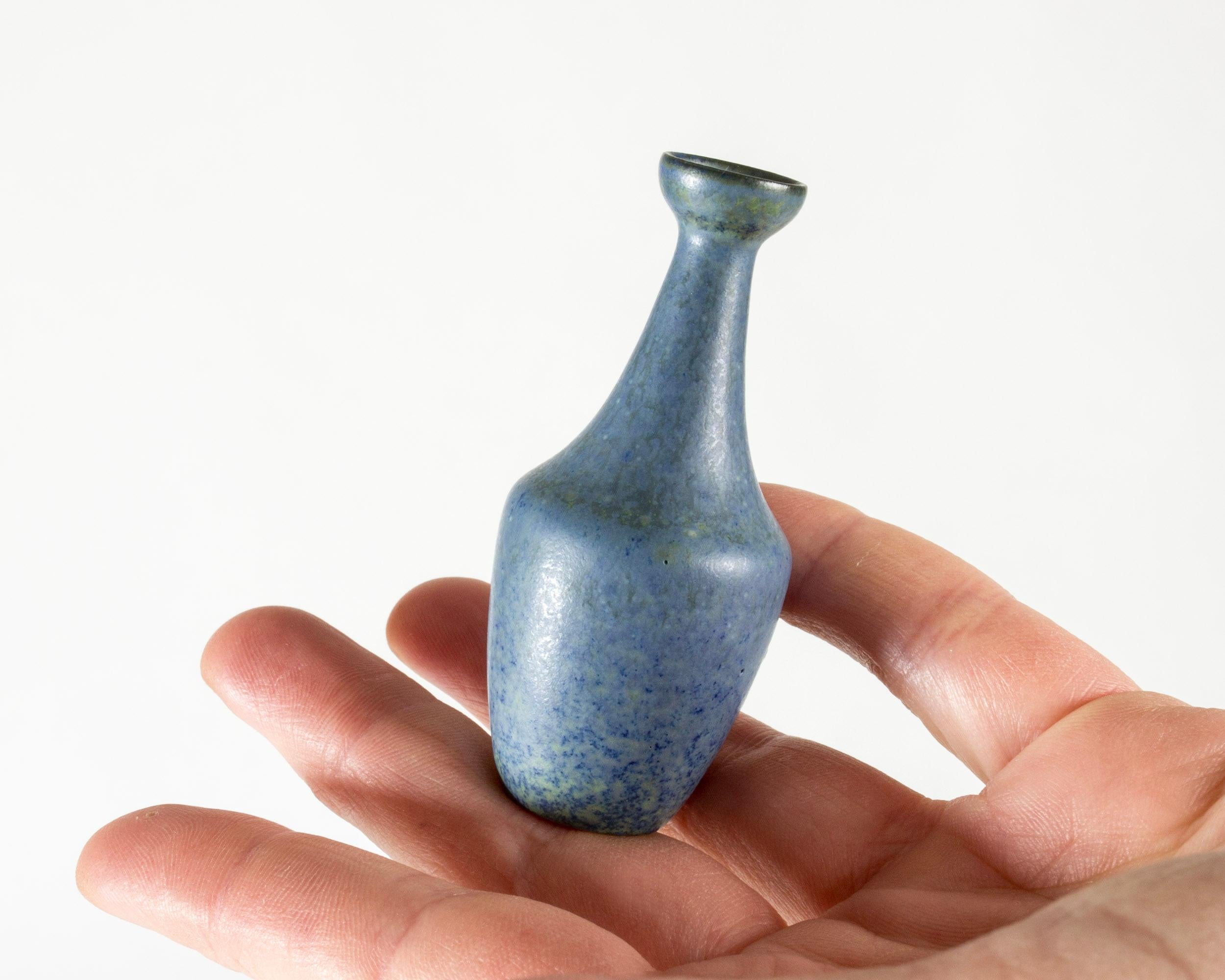 Miniature Stoneware Vases by Gunnar Nylund for Rörstrand, Sweden, 1940s 1