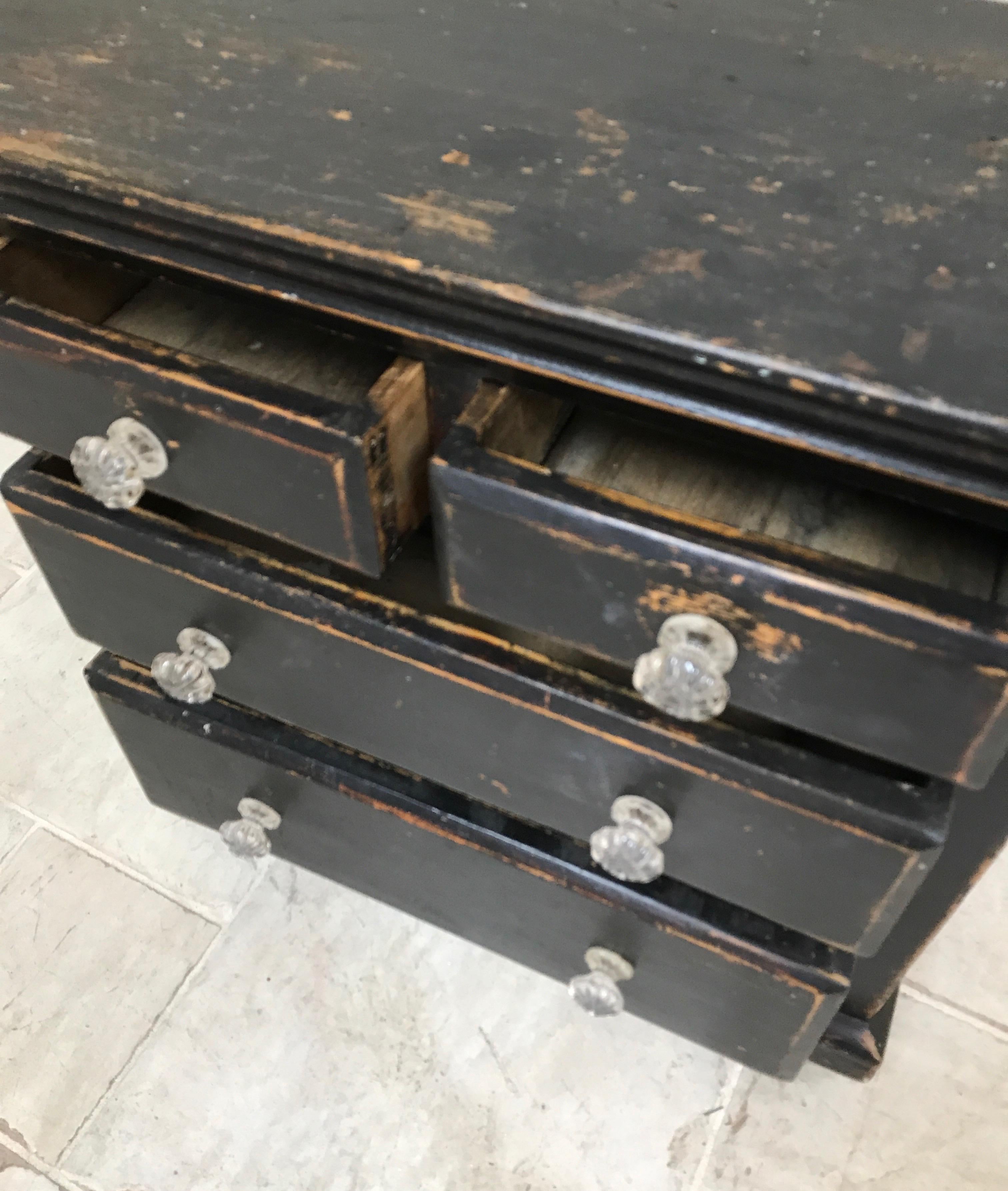 Miniature Swedish Four-Drawer Chest For Sale 4