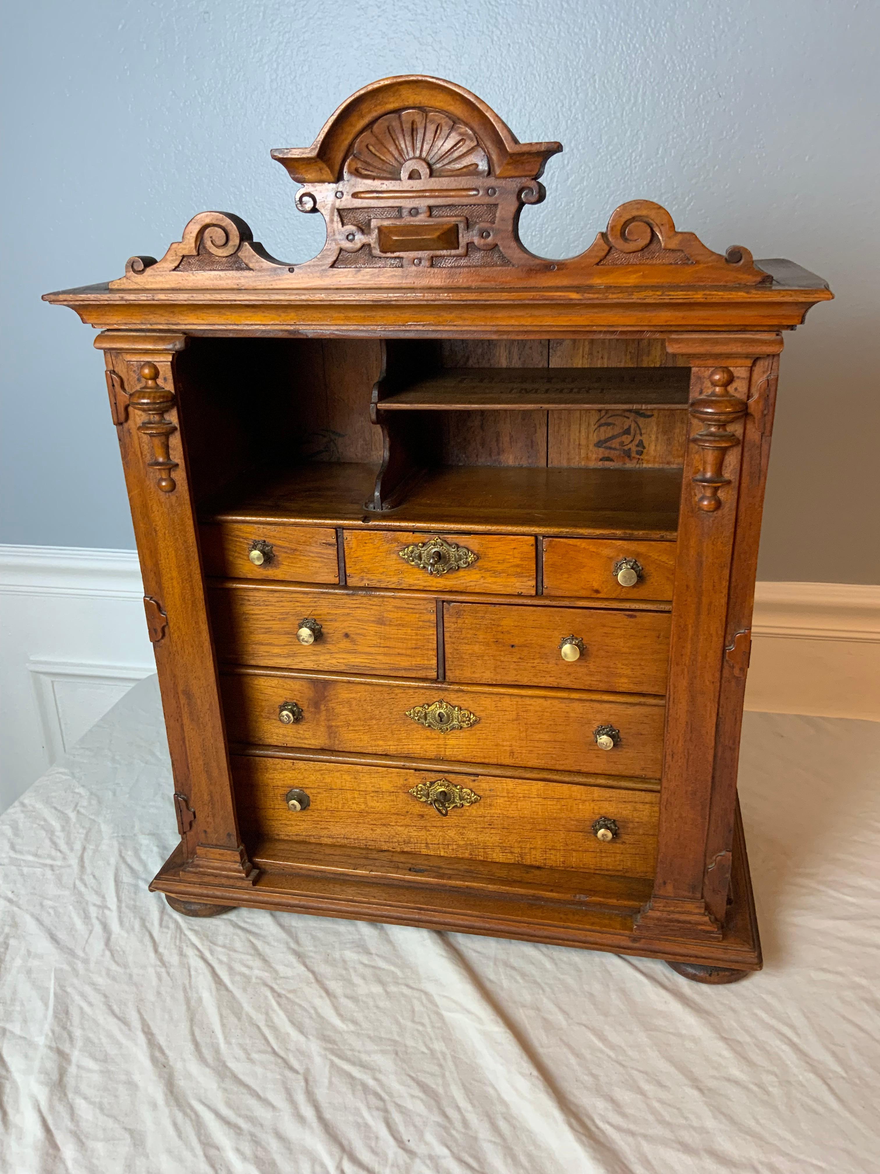 Miniature Victorian Chest  For Sale 2