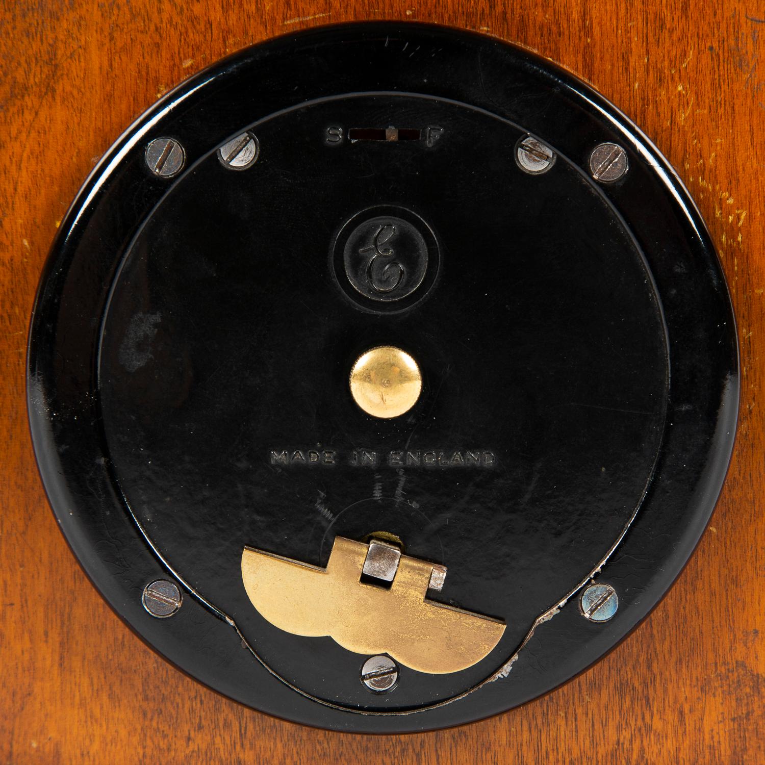 Miniature Walnut Bracket Clock by F.W. Elliott 8
