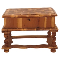 Miniature William and Mary Style Chest on Stand