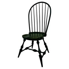 Miniature Windsor Side Chair painted Essex Green by Riverbend Chair Co., Ohio.