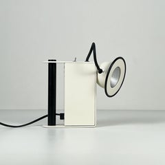 Lámpara de mesa Minibox de Gae Aulenti y Piero Castiglioni para Stilnovo, Italia, años 80