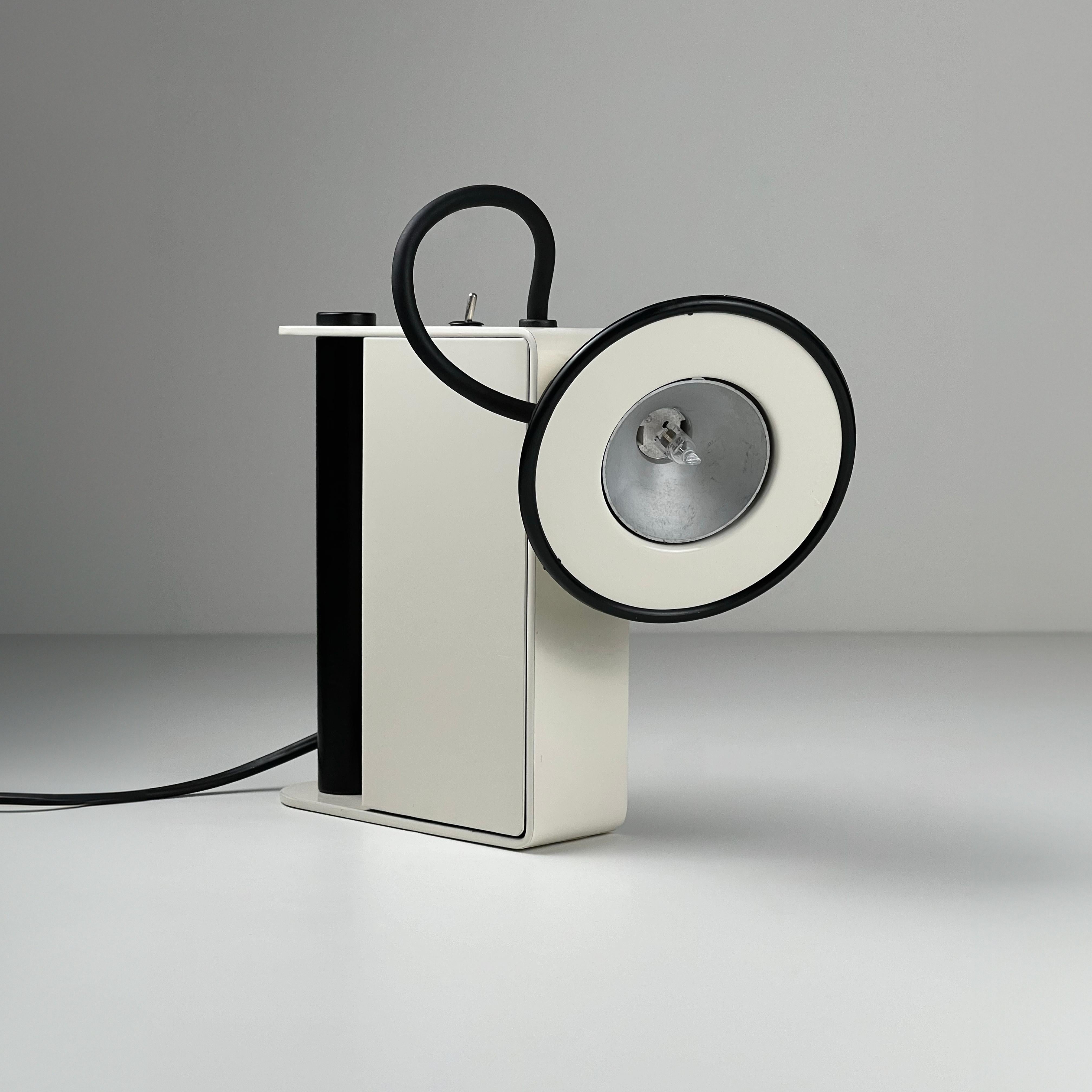 Lampe de table Minibox de Gae Aulenti & Piero Castiglioni pour Stilnovo, Italie, années 1980 en vente 1