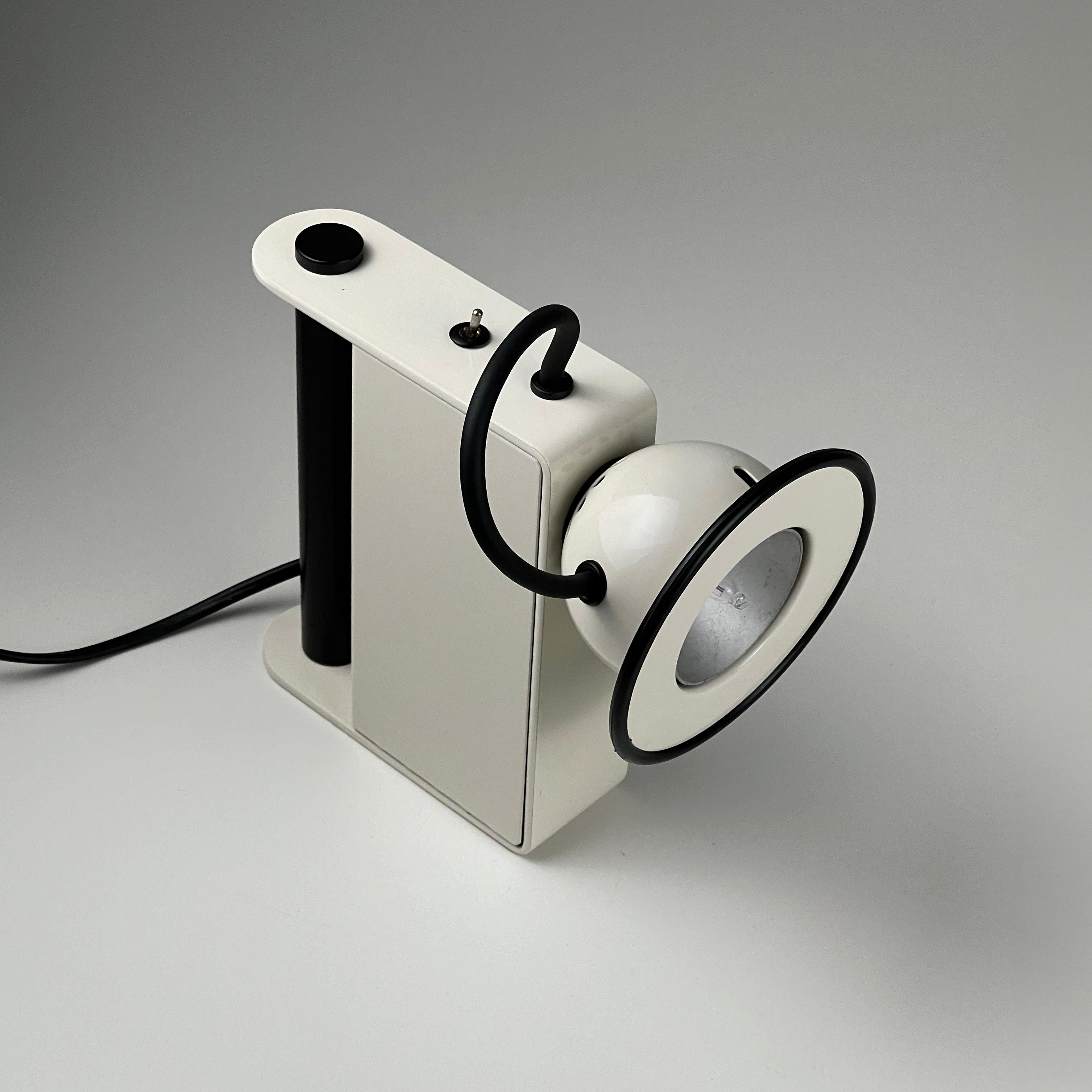 Minibox-Tischlampe von Gae Aulenti & Piero Castiglioni für Stilnovo, Italien, 1980er Jahre im Angebot 2