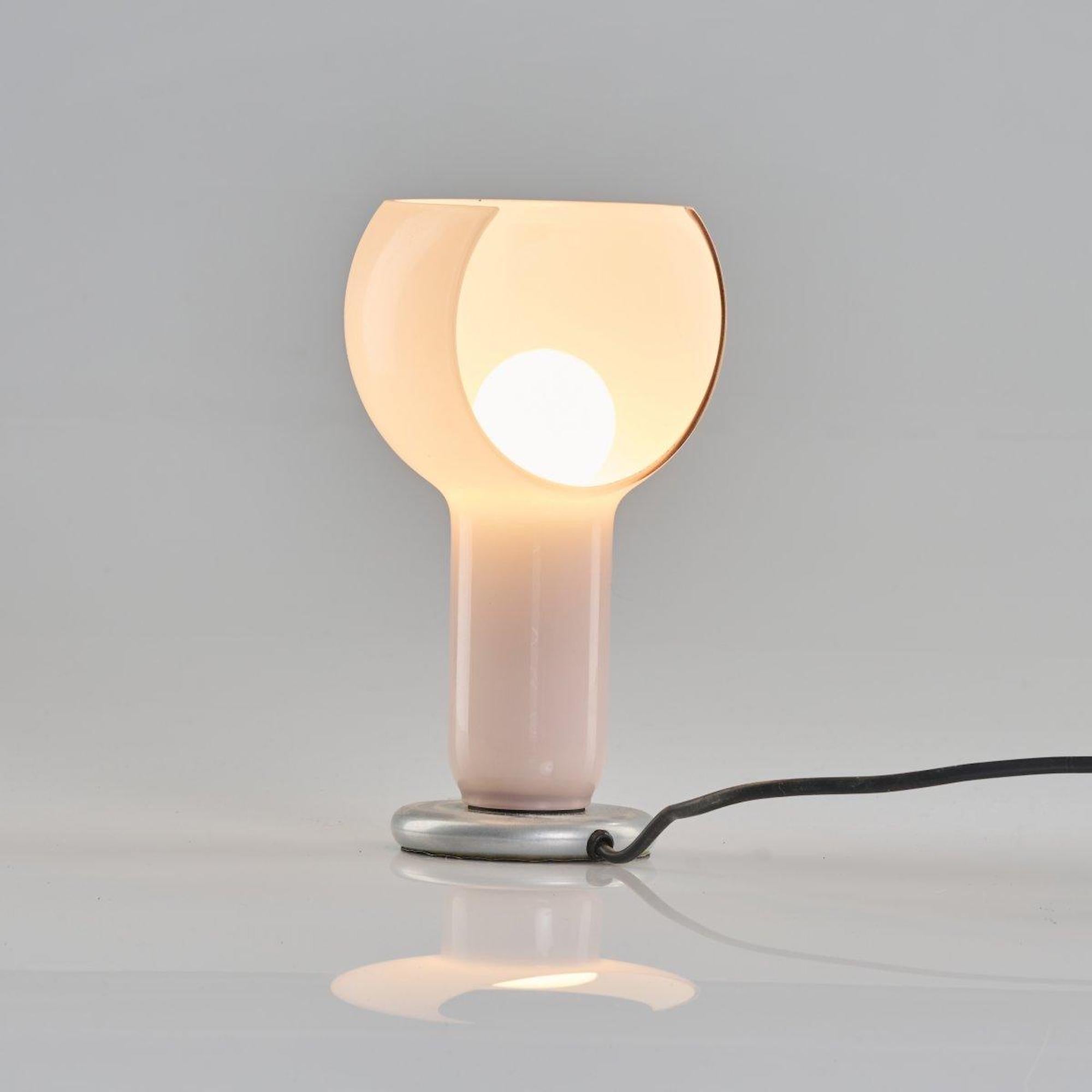 Italian Miniflash Table Lamp by Joe Colombo, Italy 1968.