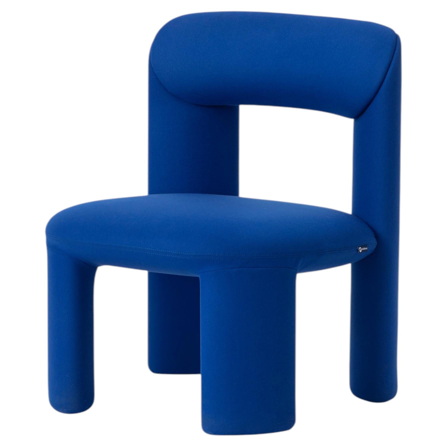Miniforms Amiona Armchair without armrests upholstered in fabric by E-GGS