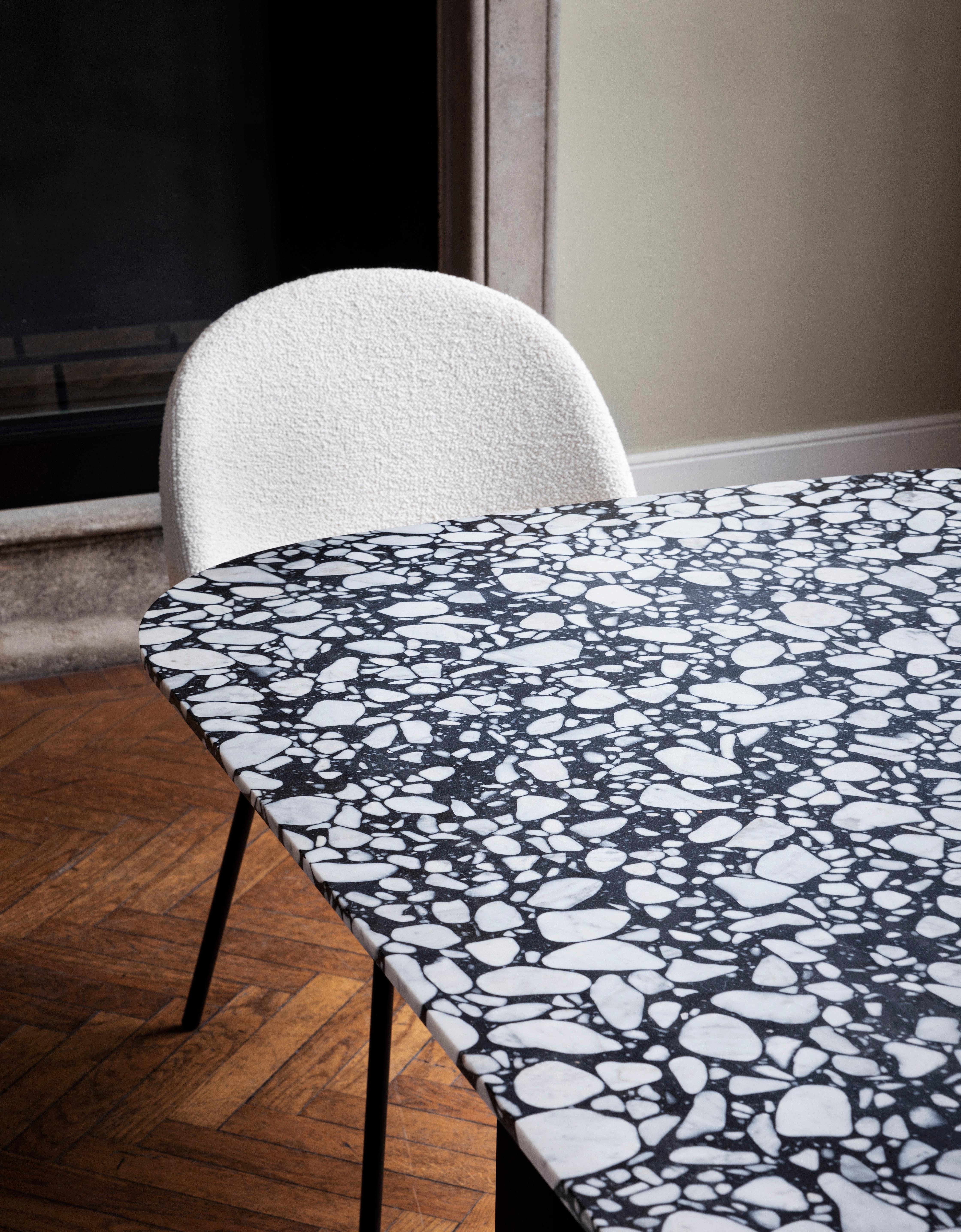 Marbre Table Miniforms Barry par Alain en vente