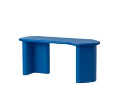 Tavolo da scrivania grande Miniforms Bonbon in Wood Wood laccato di Paolo Cappello