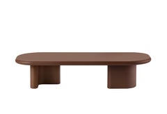 Tavolino rettangolare Miniforms Bonbon in Wood Wood laccato di Paolo Cappello