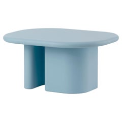 Mesa baja cuadrada Miniforms Bonbon de madera lacada by Paolo Cappello