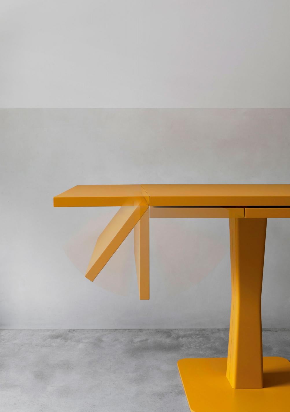 Contemporary Miniforms Gualtiero Large Extendible Table by Paolo Cappello For Sale
