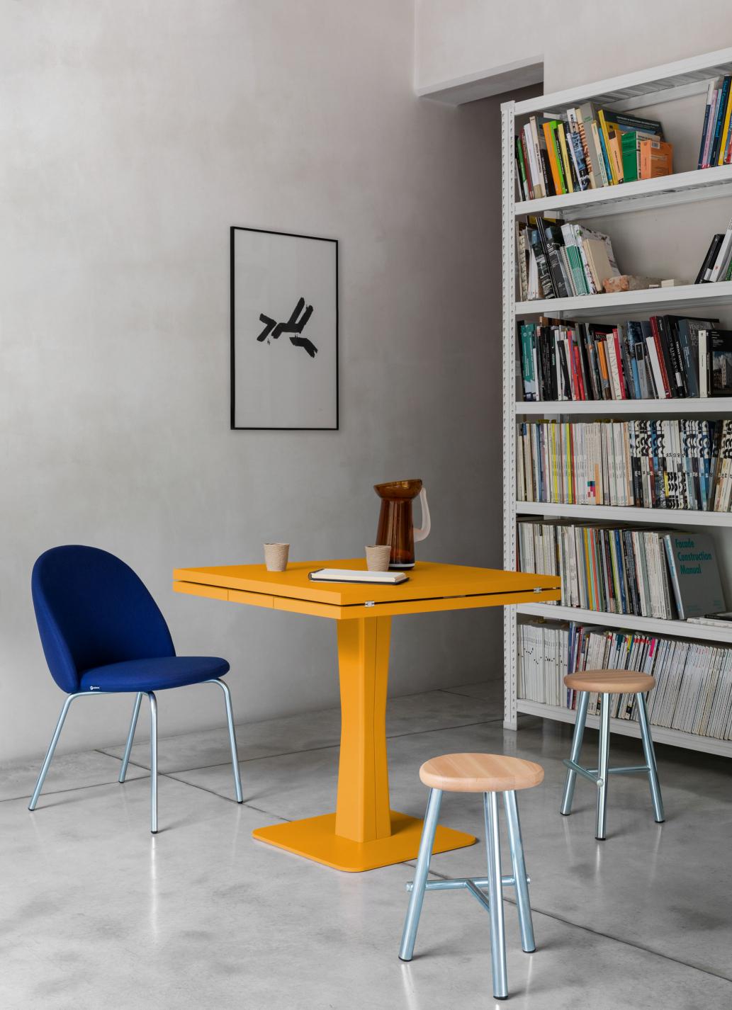 Miniforms Gualtiero Large Extendible Table by Paolo Cappello For Sale 1