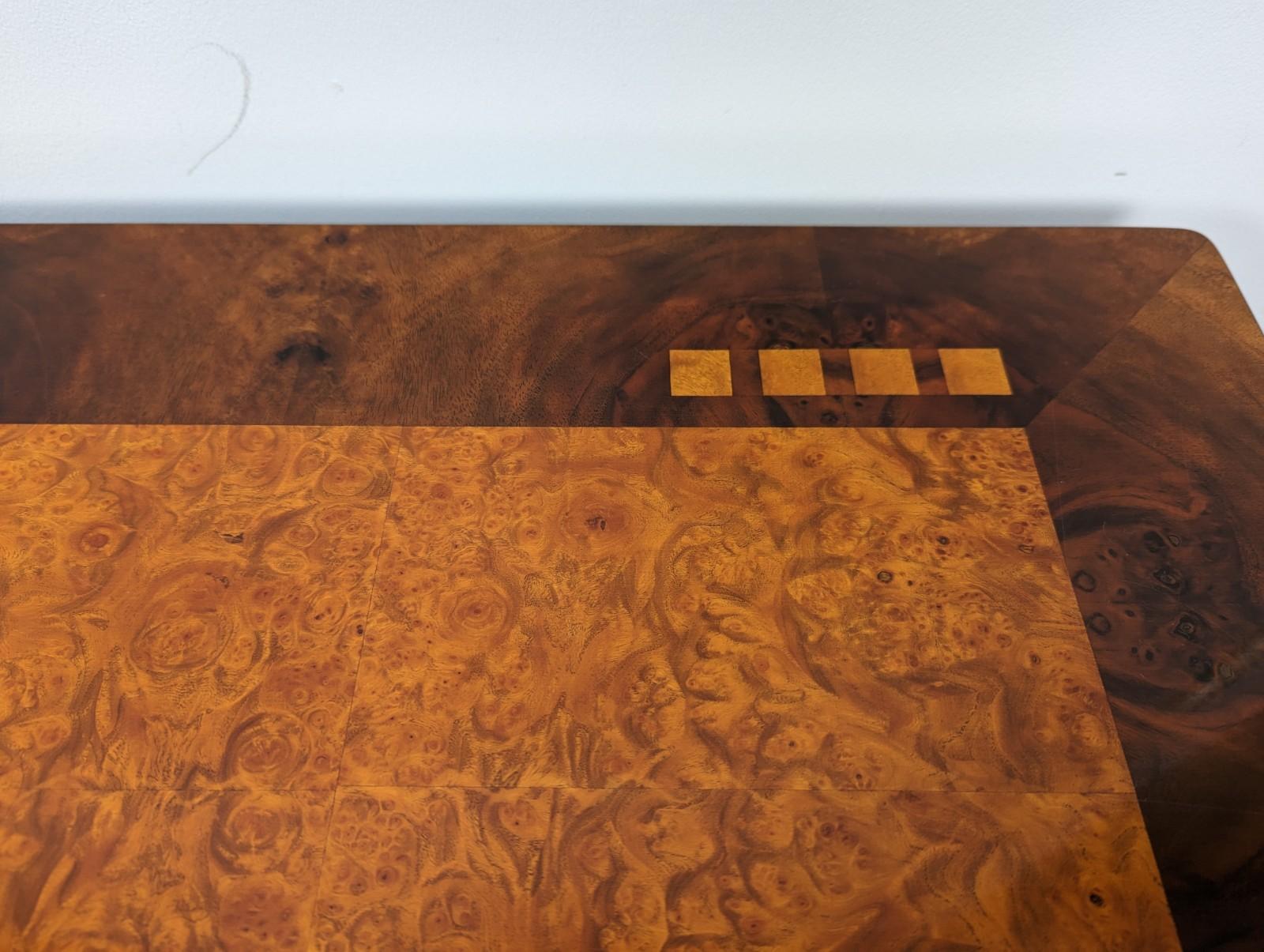 Érable piqué Table basse « Italie » Art Déco Miniforms conçue par Oscar Dell Arredamento en vente