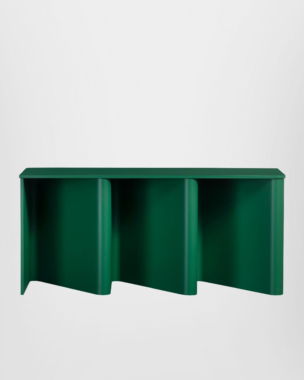 Wood Miniforms NAMI Desk in Laquered by E-GGS For Sale