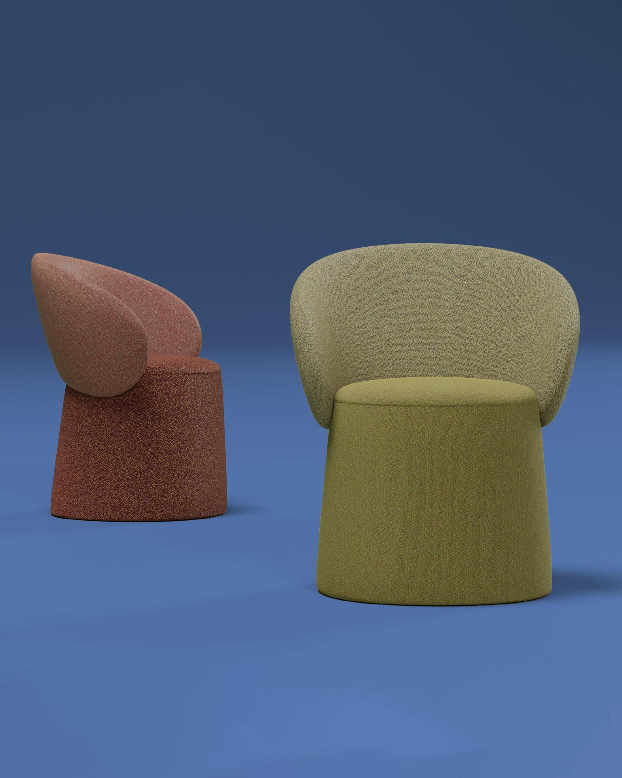 Contemporary Miniforms Nebula Seat by E-GGS For Sale