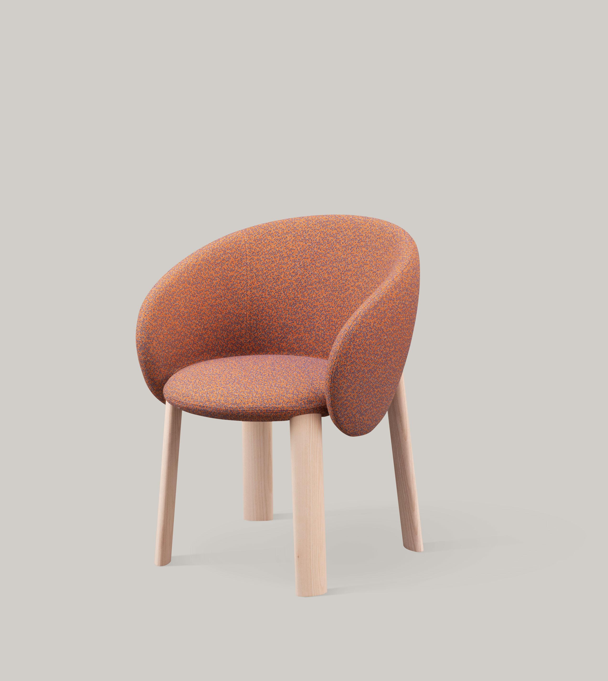 Wood Miniforms Nebula Seat by E-GGS For Sale