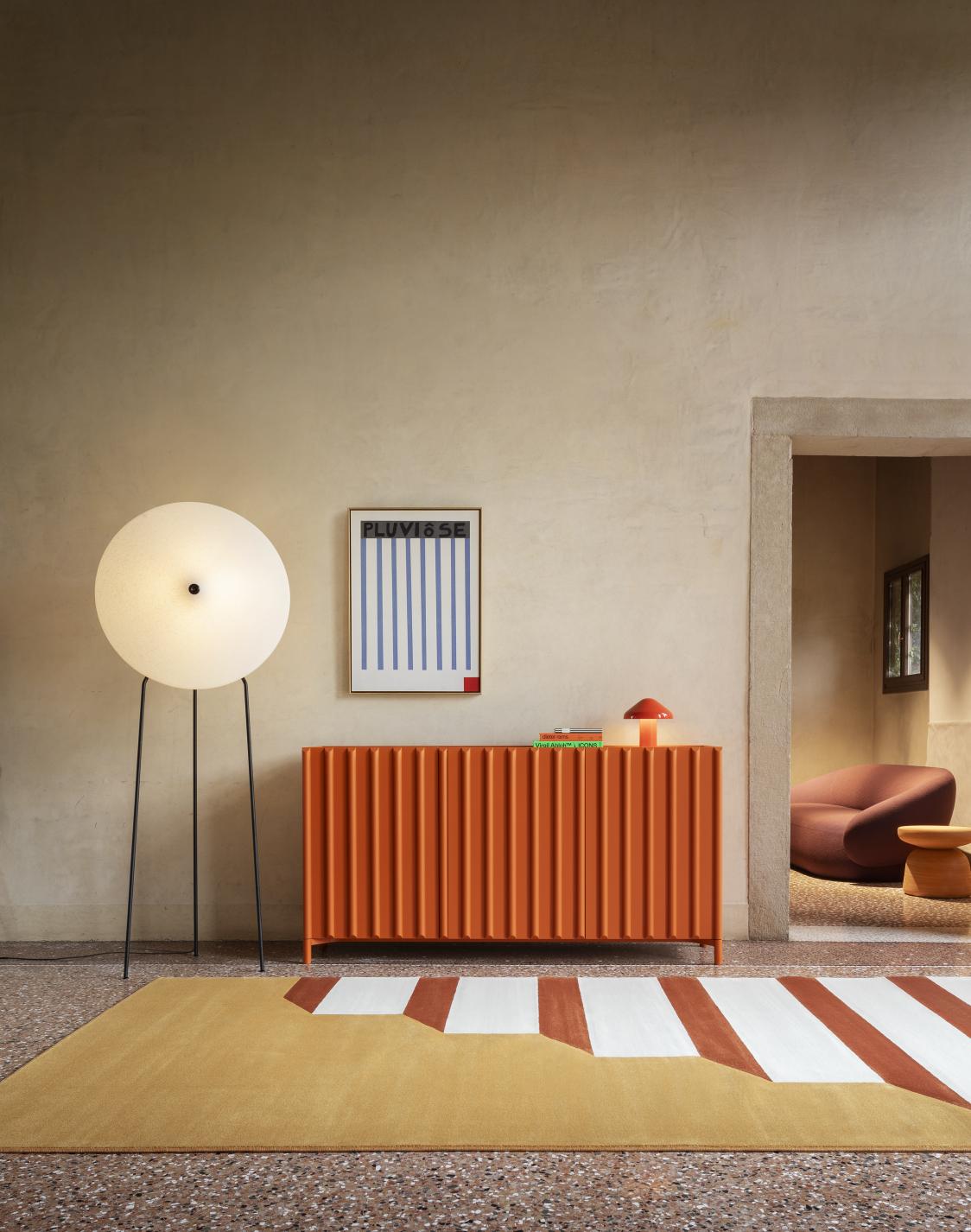 La lampada da terra Rificolona di Miniforms è un esempio di fusione tra design innovativo e sostenibilità grazie alla sua natura giocosa e creativa.

La lampada da terra Rificolona è l'incarnazione della versatilità e dell'eleganza moderna. Con