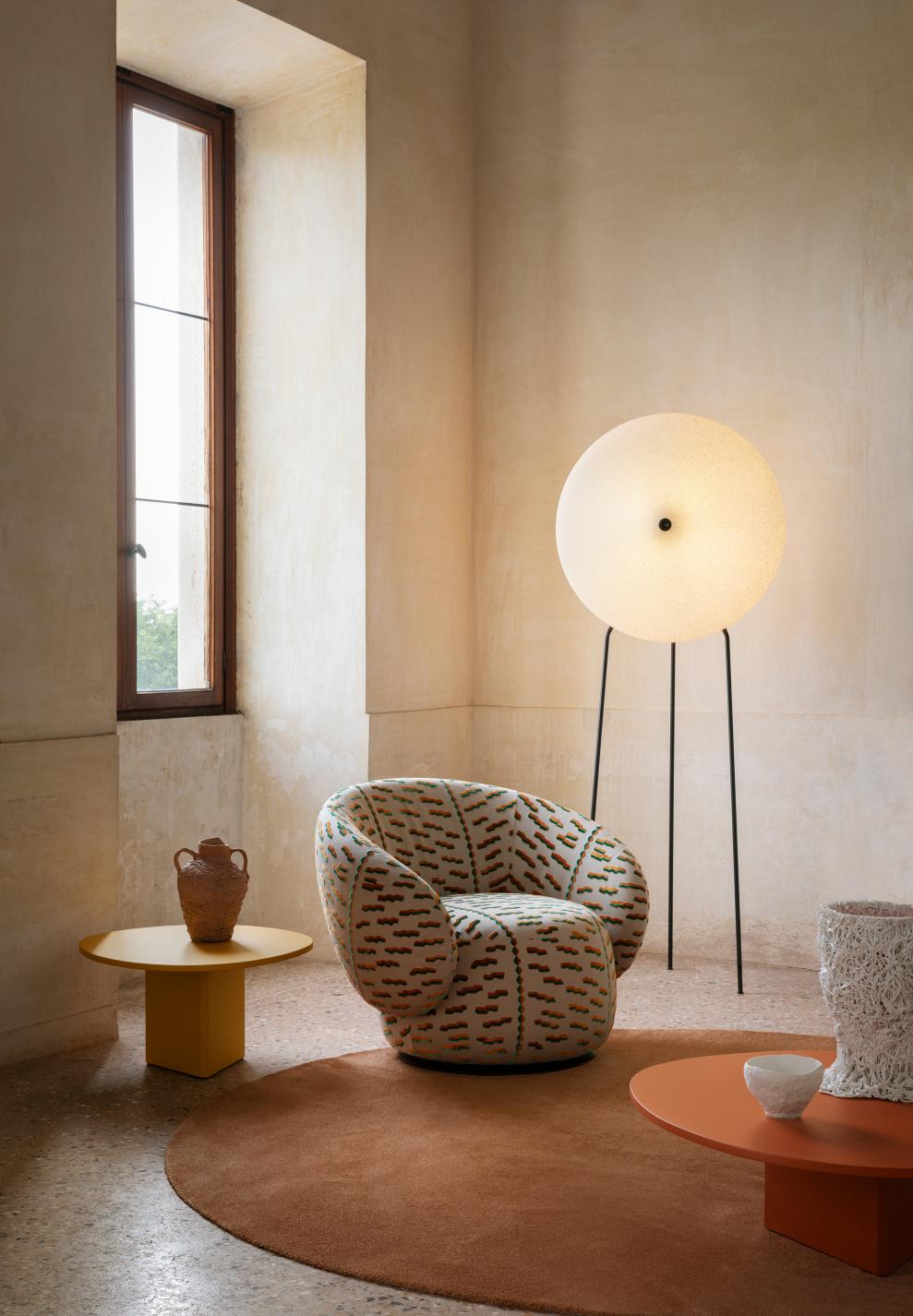 Moderno Lampada da terra Miniforms RIFICOLONA di E-GGS in vendita