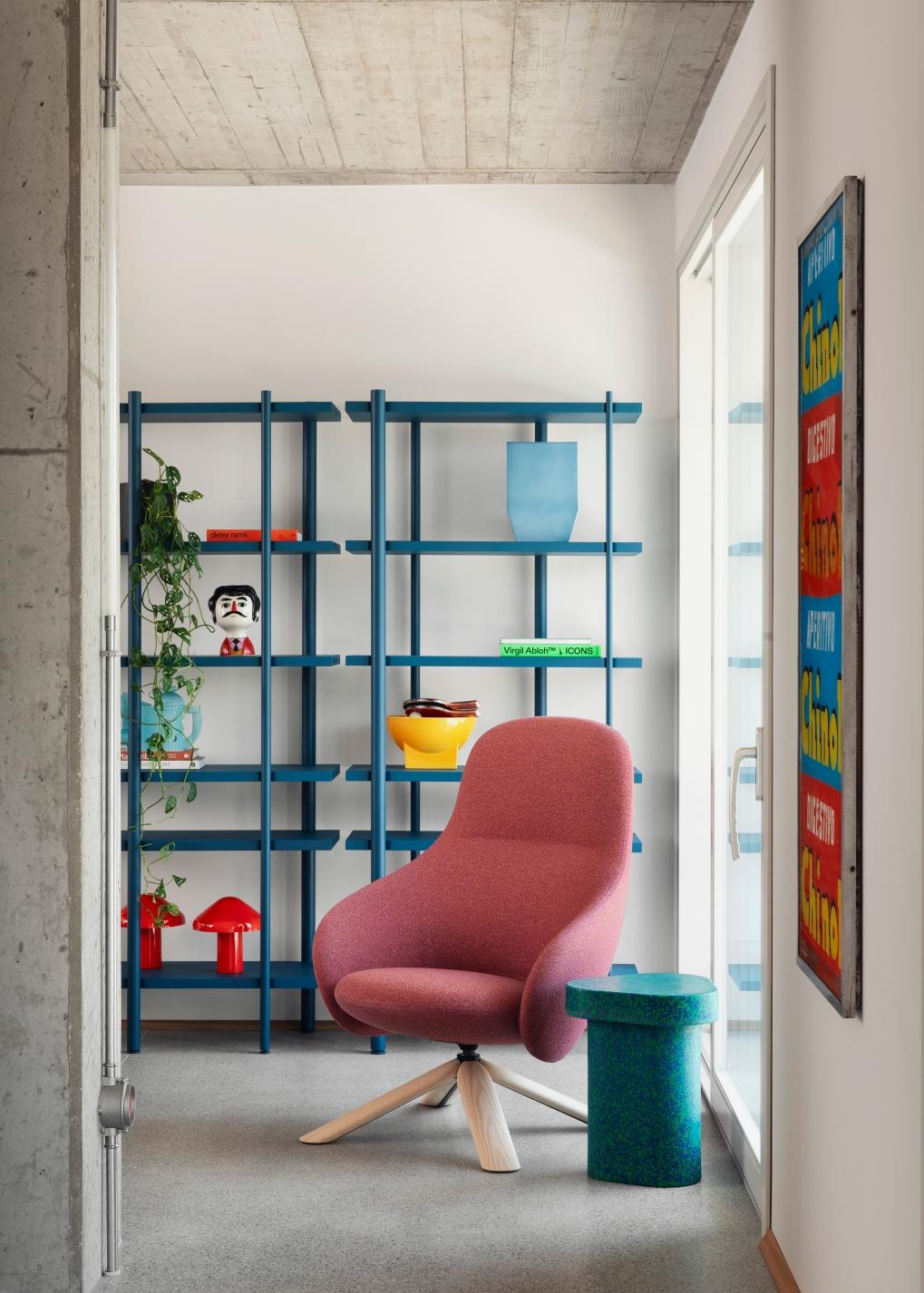 Table basse Miniforms Superpop rouge de Paolo Cappello en vente 11
