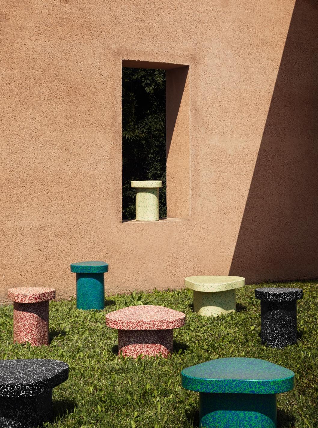 Table basse Miniforms Superpop en noir par Paolo Cappello en vente 6