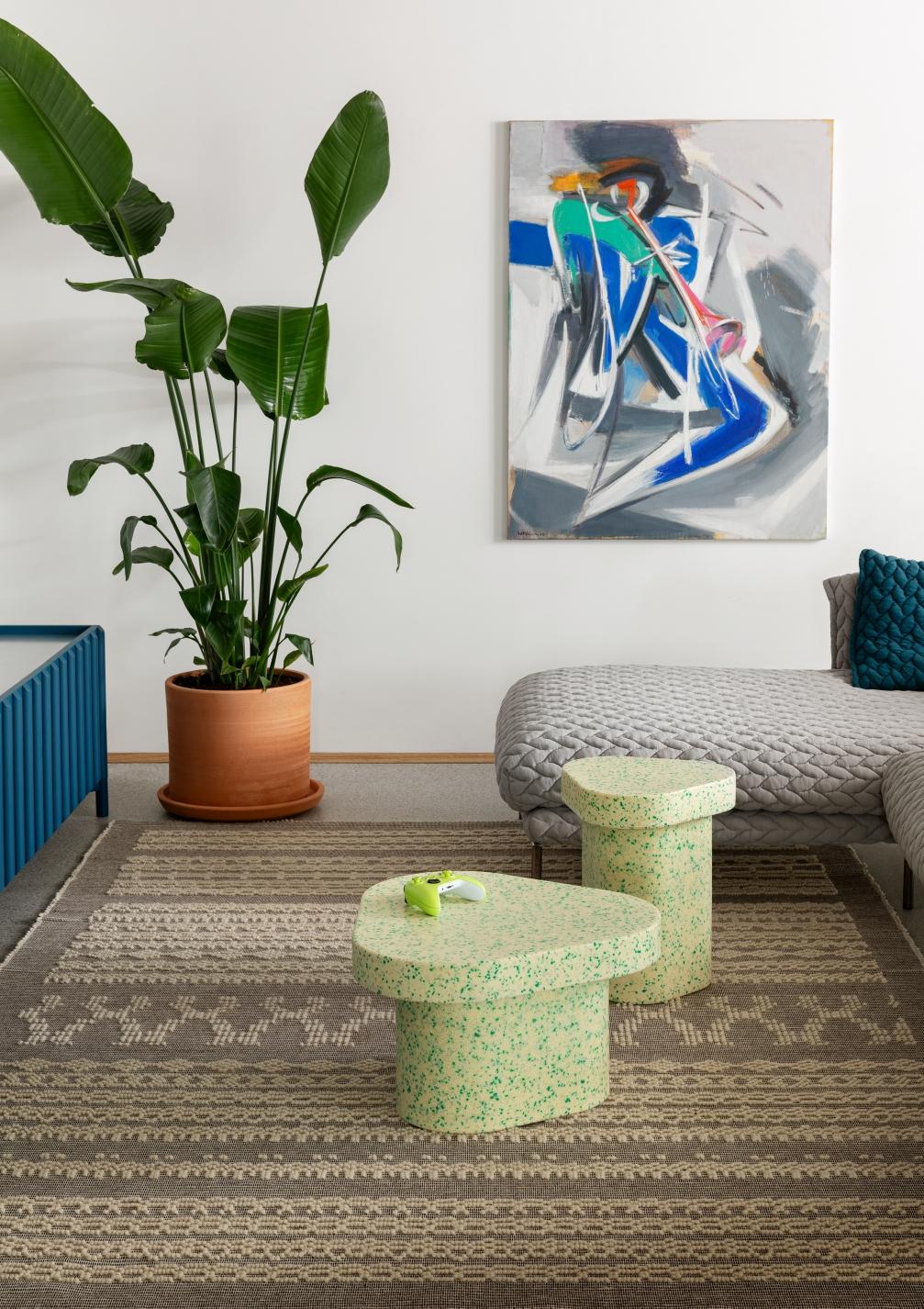 Table basse Miniforms Superpop en noir par Paolo Cappello en vente 11