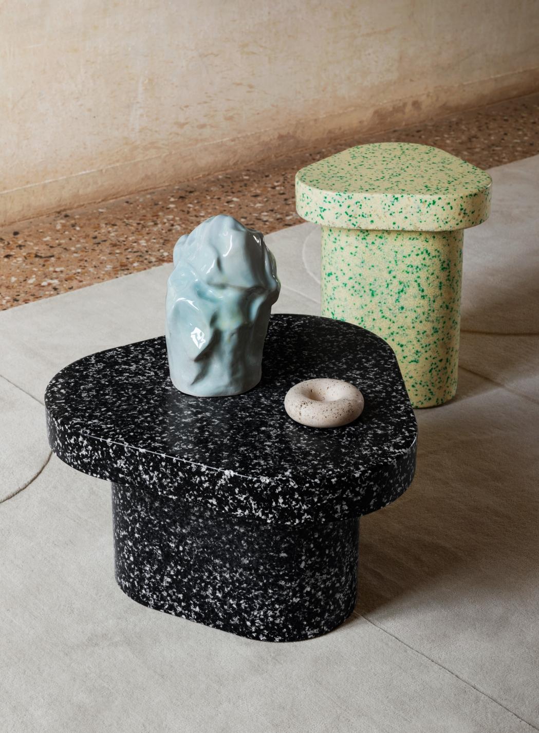 Table basse Miniforms Superpop en noir par Paolo Cappello en vente 3
