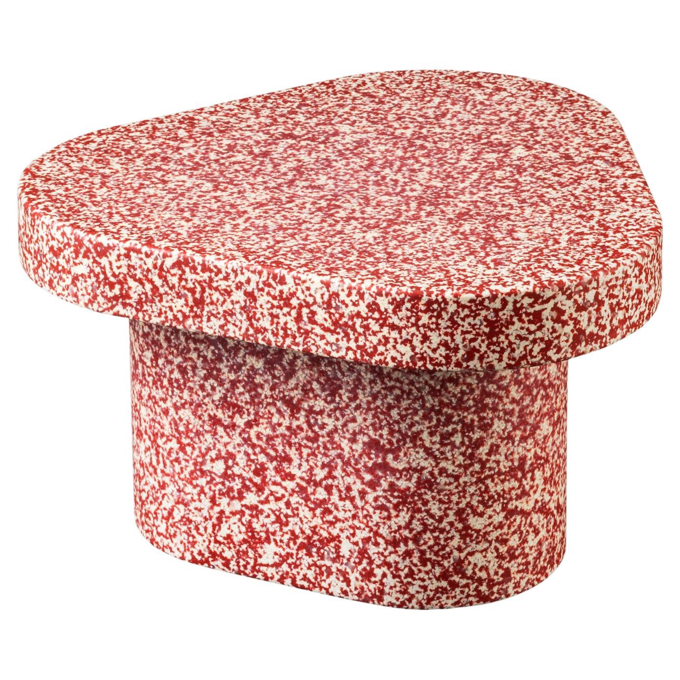 Miniforms Superpop Niedriger Couchtisch in Rot von Paolo Cappello