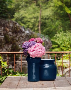 Miniforms Zivaso Lathed baked-clay vase by Miniforms Lab